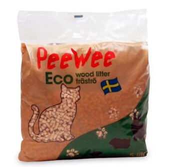 PeeWee träpellets, 5 L/3 kg 